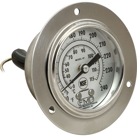 Thermometer , Flng Mt, 40-240F